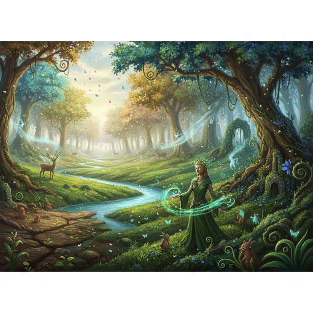 Verdant Loom: Chronicle of Roots - Jabali AI Poster