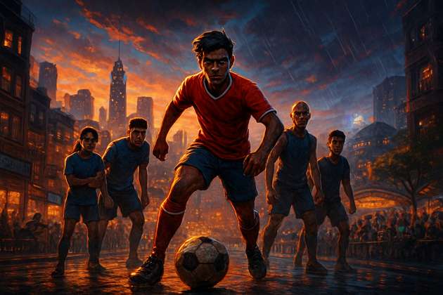 City of Football - Jabali AI Poster