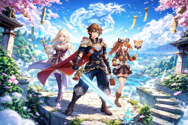 Animeverse Adventures - Jabali AI Poster