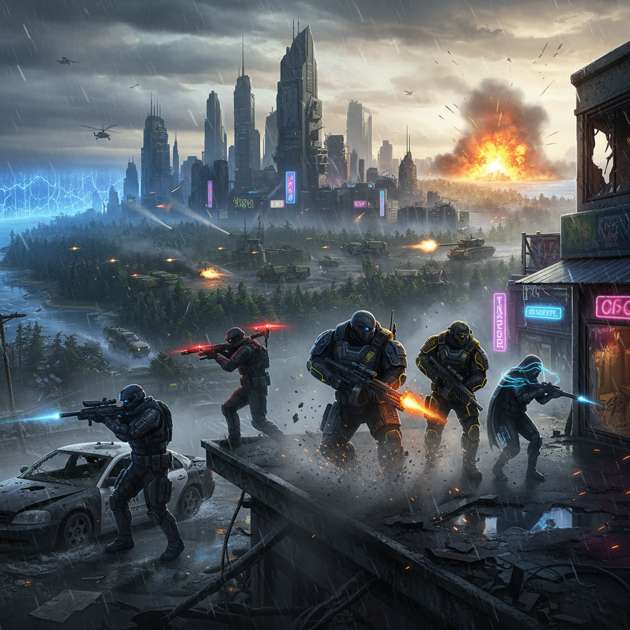 BattleZone: Warfront - Jabali AI Poster