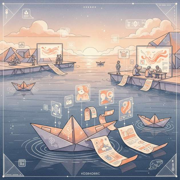 River Memories Unfold - Jabali AI Poster