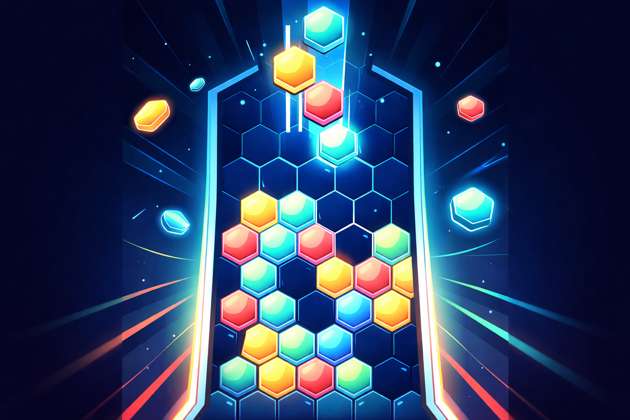 Hextris - Jabali AI Poster