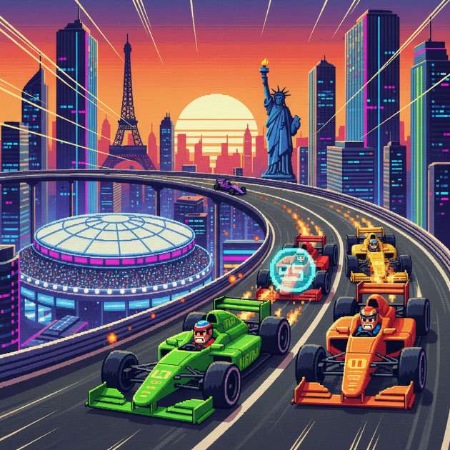 Pixel F1 Rivals - 3D Racing by Jabali AI
