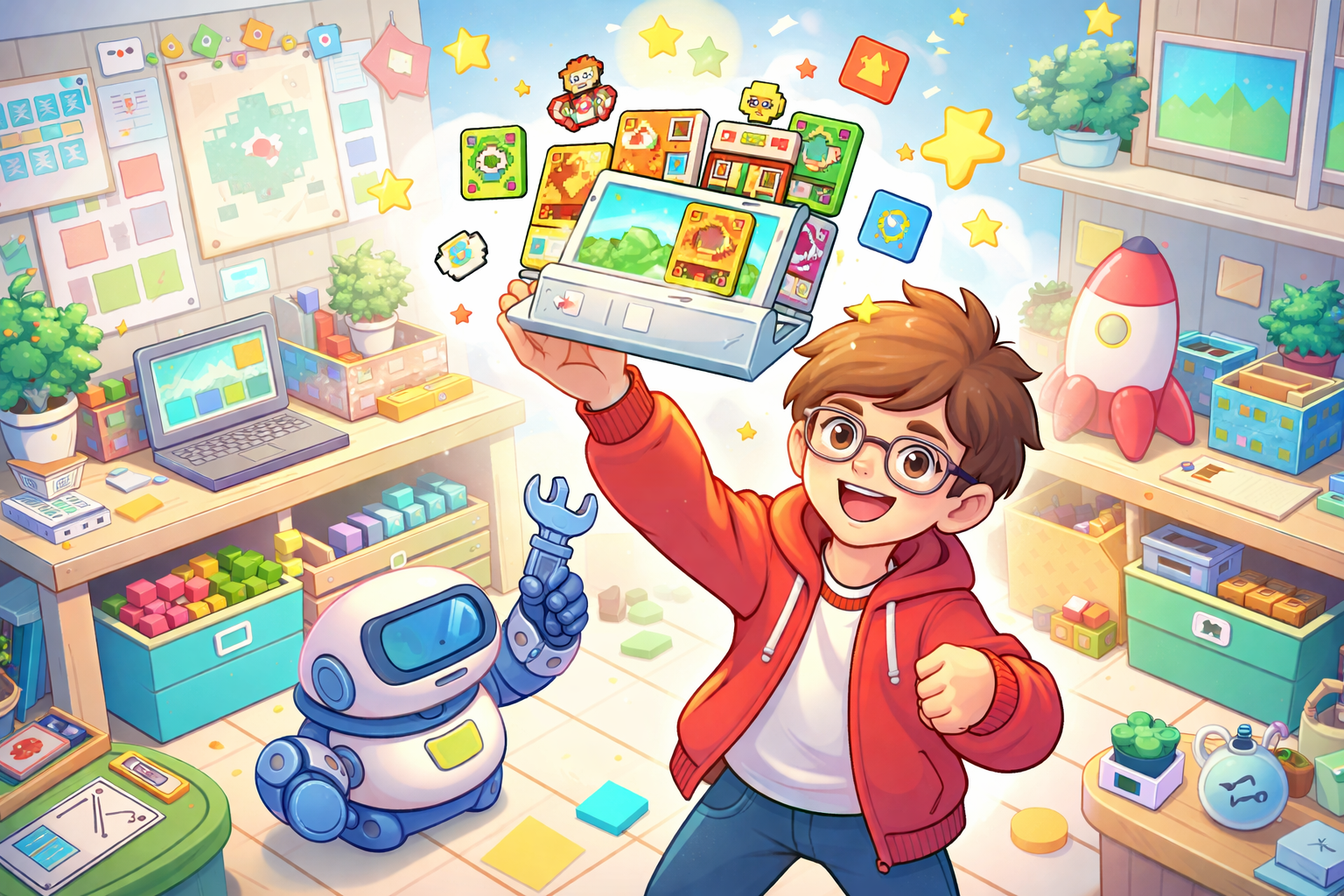 Pixel Forge Studio - Instant game by Jabali AI