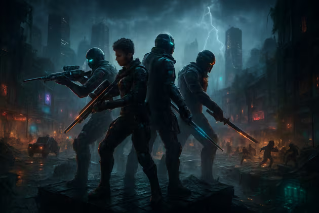 Urban Divide - Jabali AI Poster