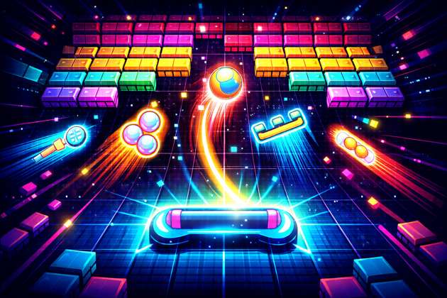 Glow Breaker Blitz - Jabali AI Poster