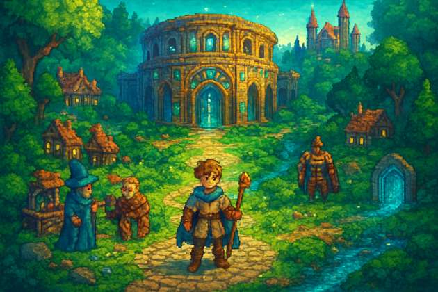 Coliseum Quest - Jabali AI Poster