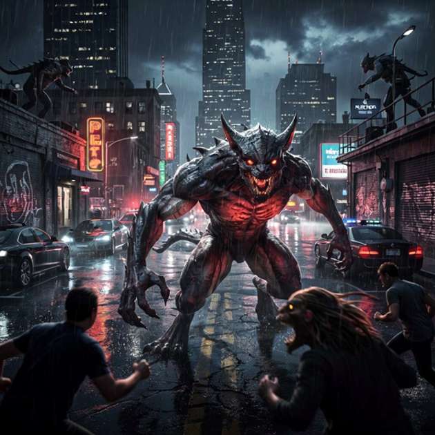 Predador Urbano - Jabali AI Poster