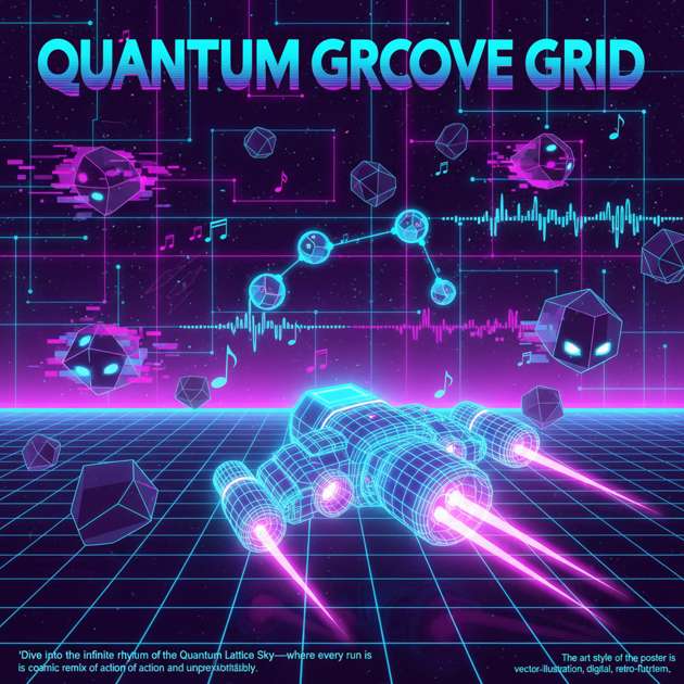 Quantum Groove Grid - Fixed Shooter Arcade by Jabali AI