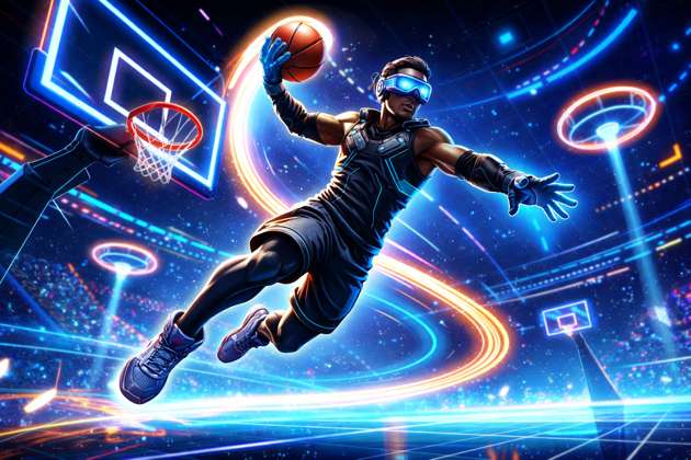 VR Hoops Showdown - Jabali AI Poster