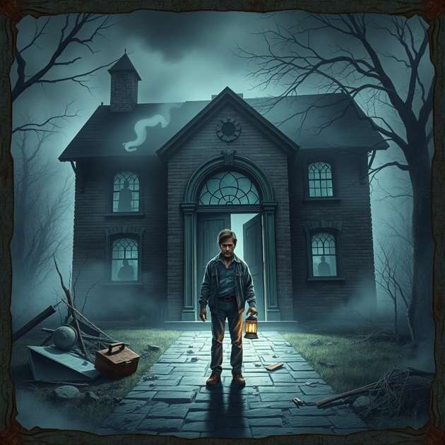 Abandoned Village School: Secret of Pathshala - Jabali AI Poster