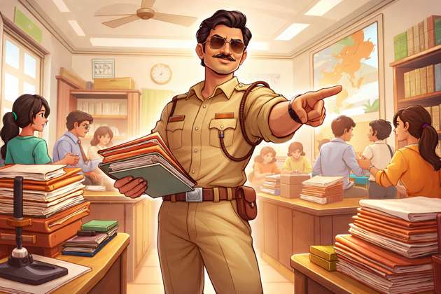 IAS Officer Duty - Jabali AI Poster
