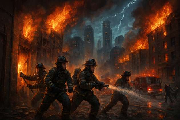 City Under Siege - Jabali AI Poster