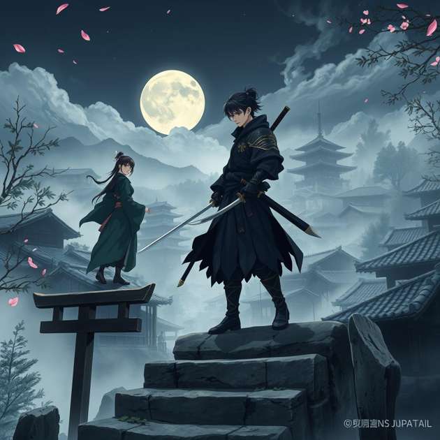Blade of the Kagehana - Jabali AI Poster