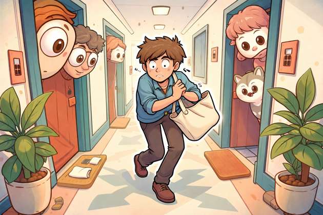 Hallway Hideaway - Jabali AI Poster