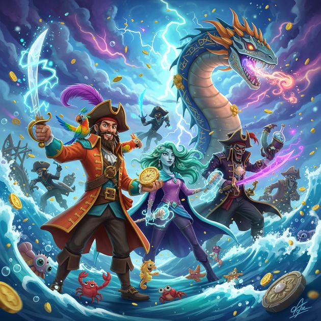 Ghostwater Gambit - Jabali AI Poster