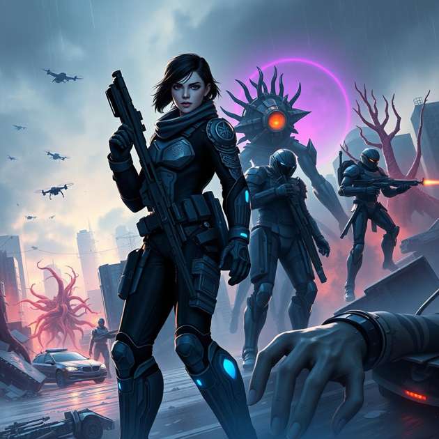 Ashes of the Helion Front - Jabali AI Poster