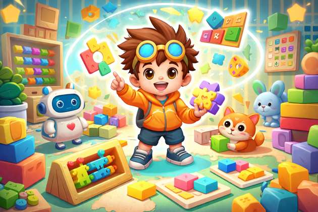 Brain Boost Kids - Jabali AI Poster