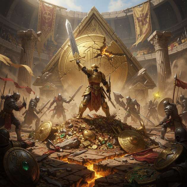 Old Is Gold Battlegrounds - Jabali AI Poster