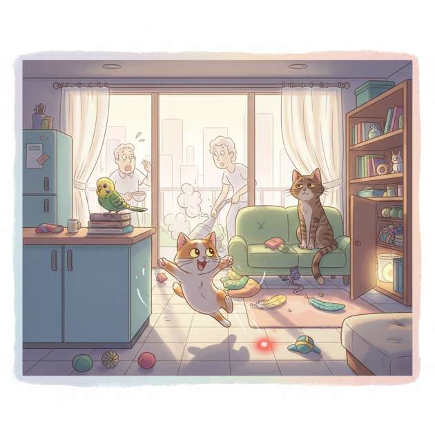 Paws of Apartment Legend - Jabali AI Poster