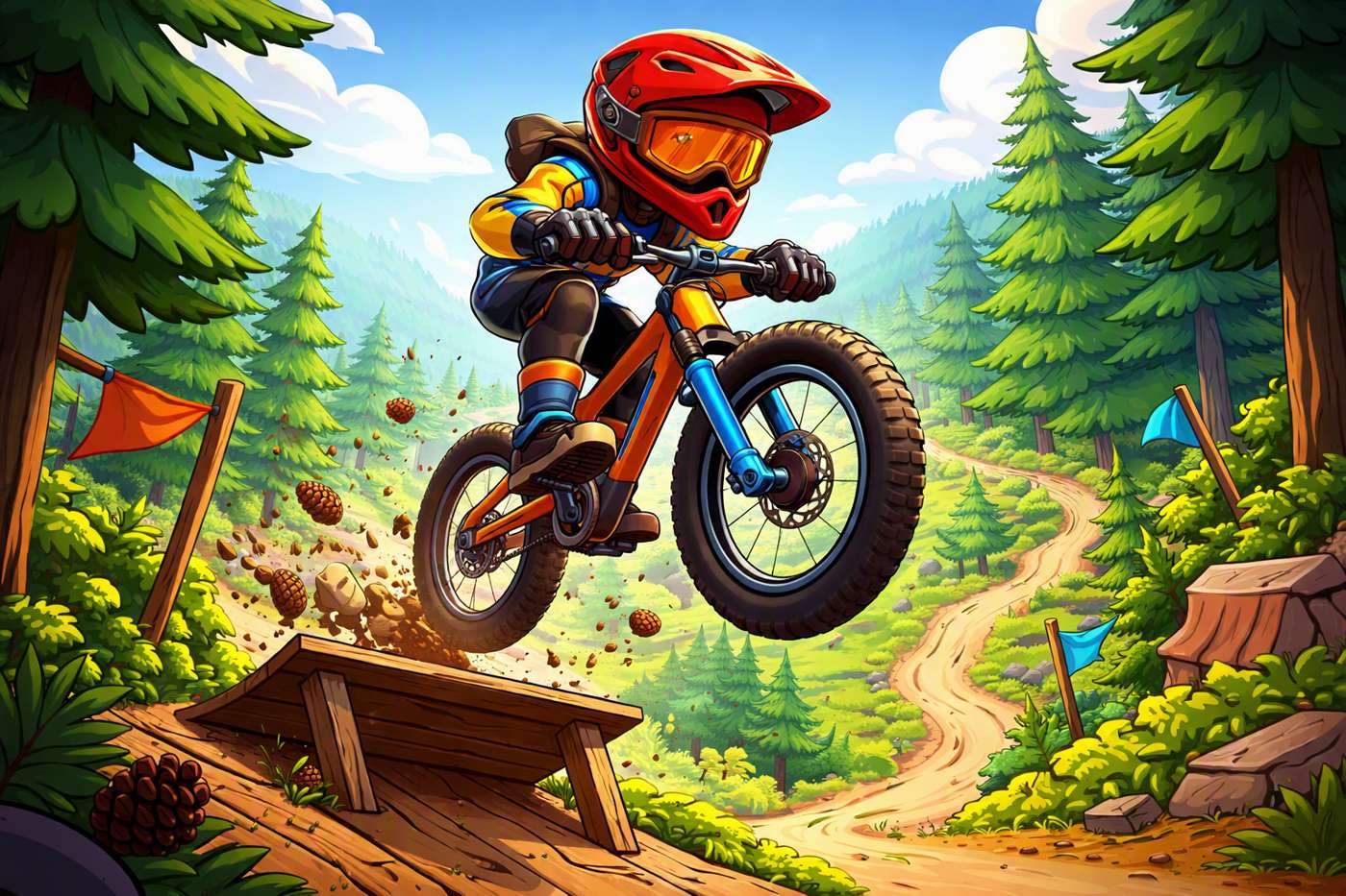 Bike Rush game artwork