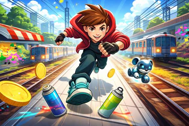 Metro Dash - Jabali AI Poster