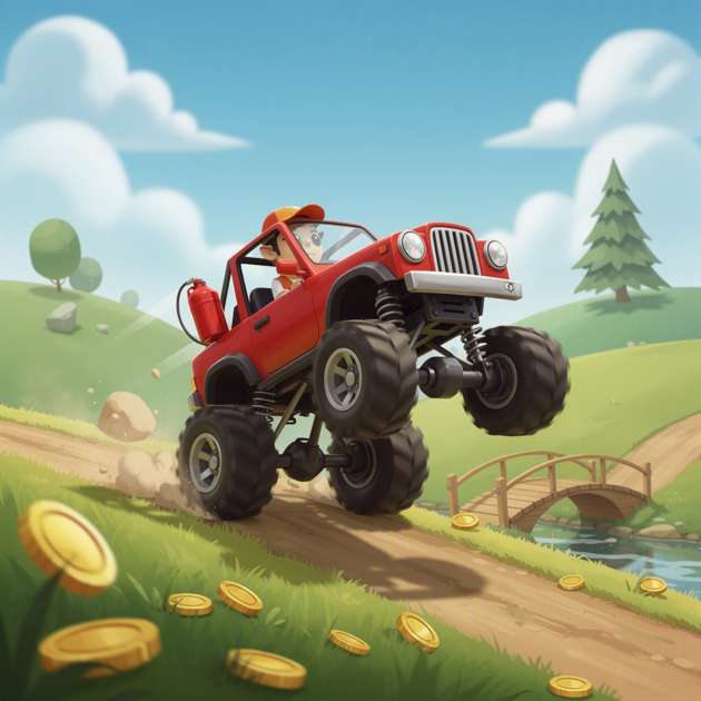 Hill Climb Race Pro - Jabali AI Poster
