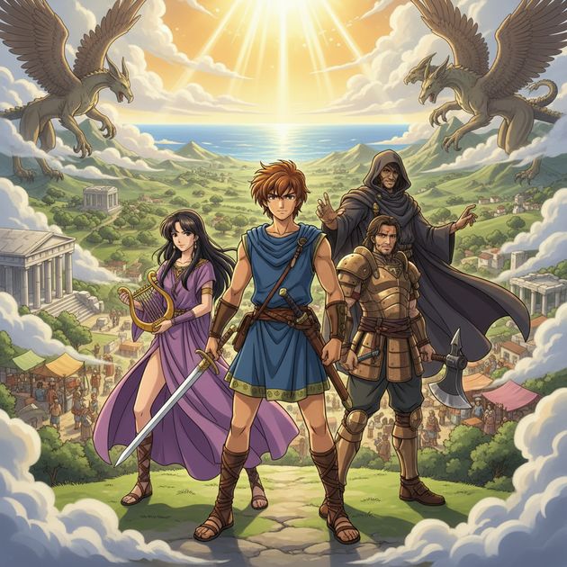 Advanced Adventurer: Monster Battler - Jabali AI Poster