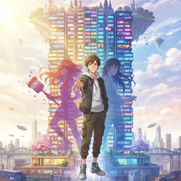 Love Tower: 100 Floors - Jabali AI Poster