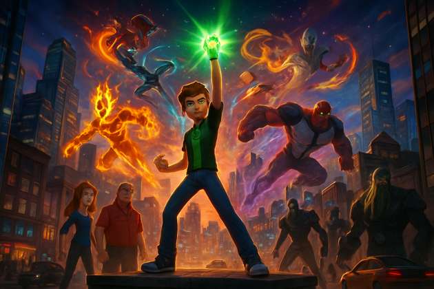 Omnitrix Uprising - Jabali AI Poster