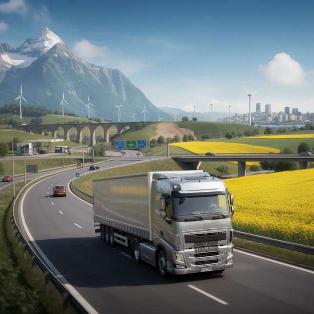Open Road Truck Simulator - Jabali AI Poster