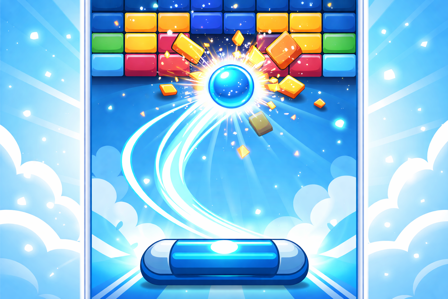 Brick Smash Dash - Instant game by Jabali AI