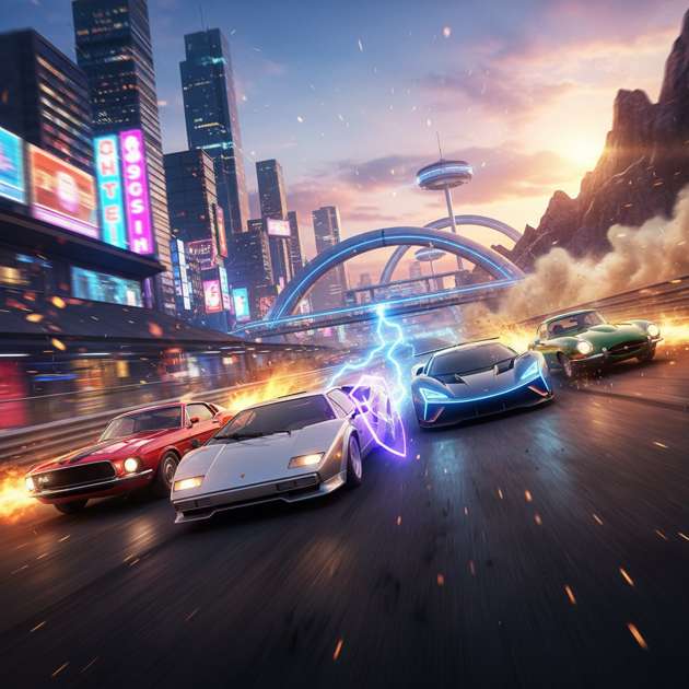 Velocity Rivals: Global Showdown - Jabali AI Poster