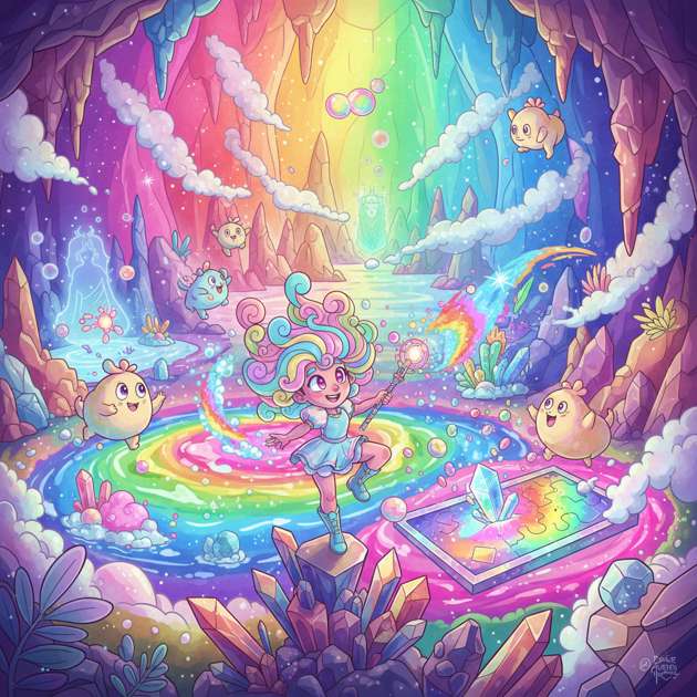 Fizz Cavern Quest - Jabali AI Poster