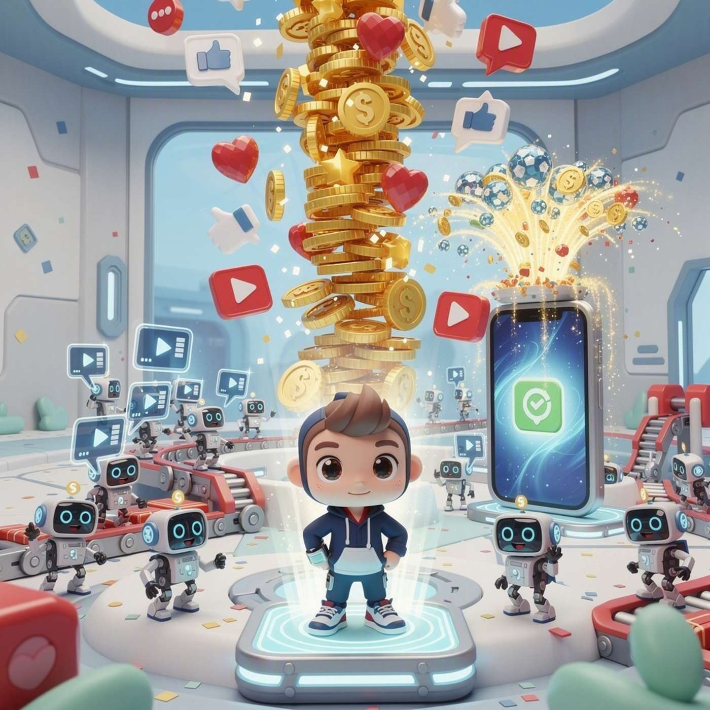 Tube Tycoon AI game artwork