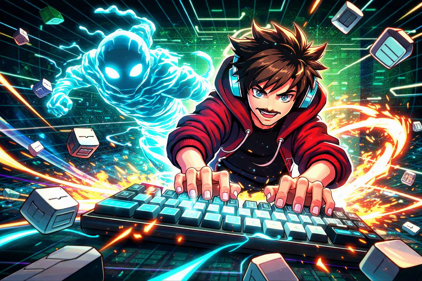Ghost Typist Rush game artwork