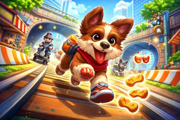 Biscuit Dash Dogs - Jabali AI Poster