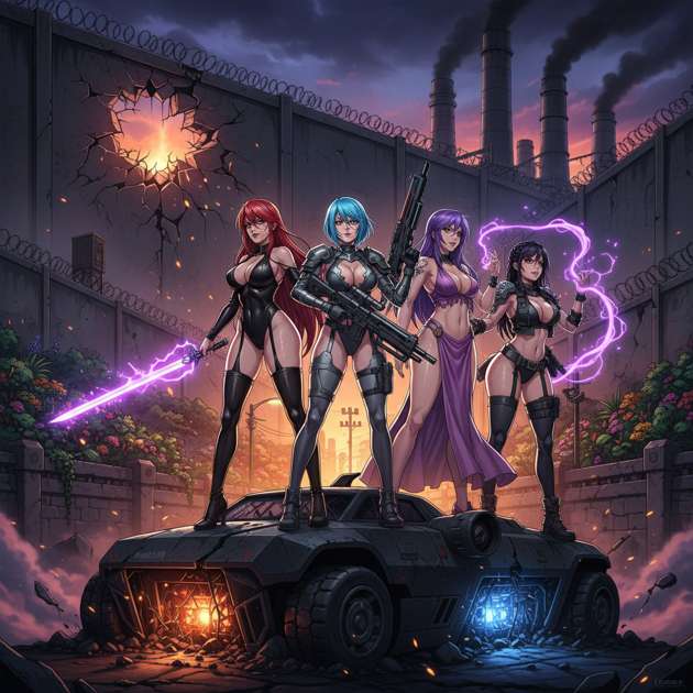 Lesbians escape from camp conversion 3D Open World by Jabali