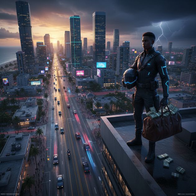 Empire on the Bay - Jabali AI Poster