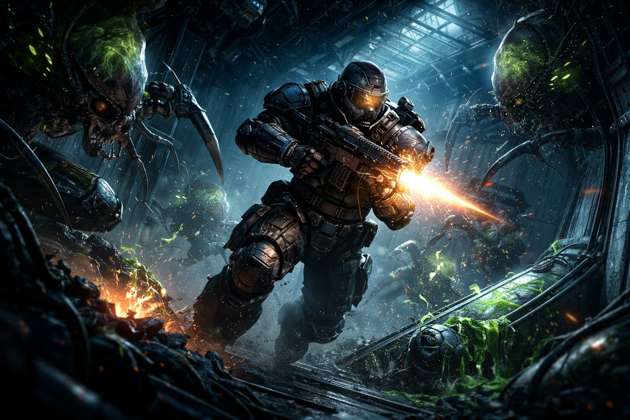 Alien Hunt 3D - Jabali AI Poster