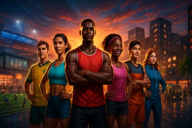 Village of Champions - Jabali AI Poster