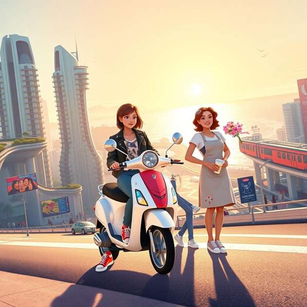 Love in Luminara - Jabali AI Poster