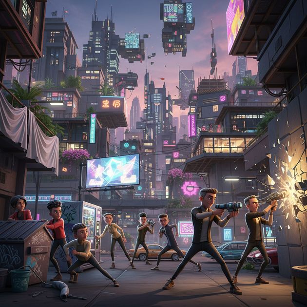 City Hideout - Jabali AI Poster