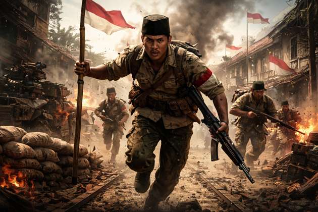 Merdeka 45 Frontline - Jabali AI Poster