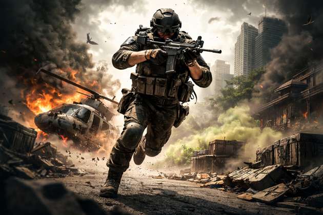 Warzone Drop Zone - Jabali AI Poster