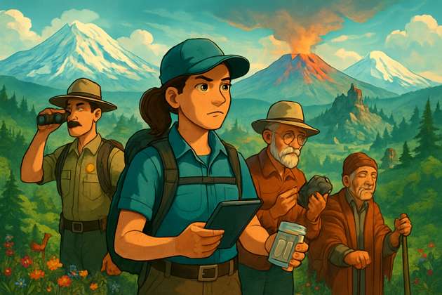 Volcano Venture - Jabali AI Poster