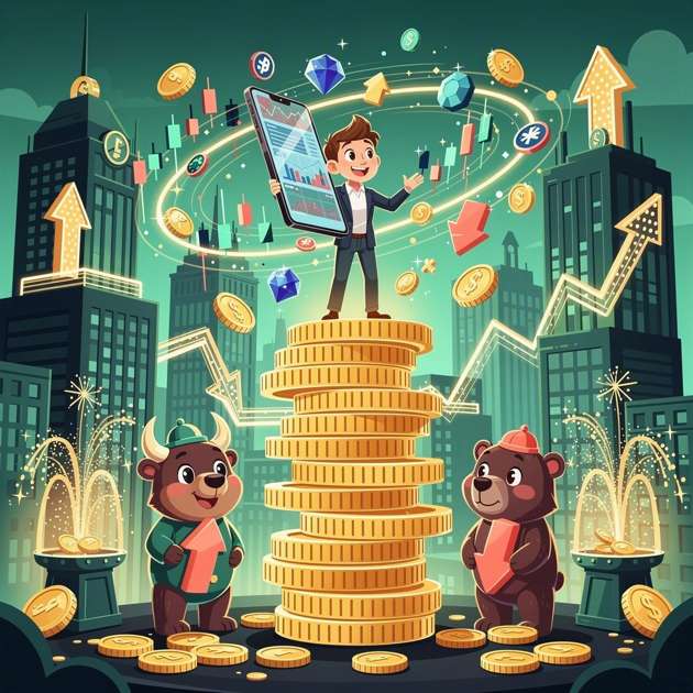 Trading Is Life - Jabali AI Poster