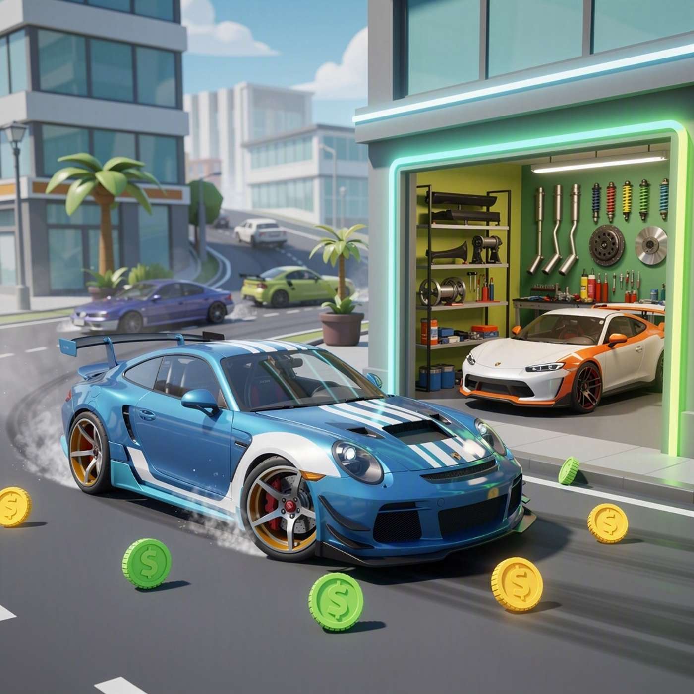 Oğuzhan Drift Garage game artwork