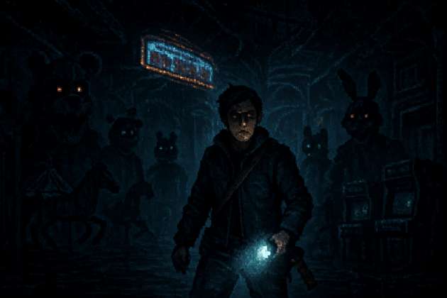 Seven Weeks at Freddy's - Jabali AI Poster