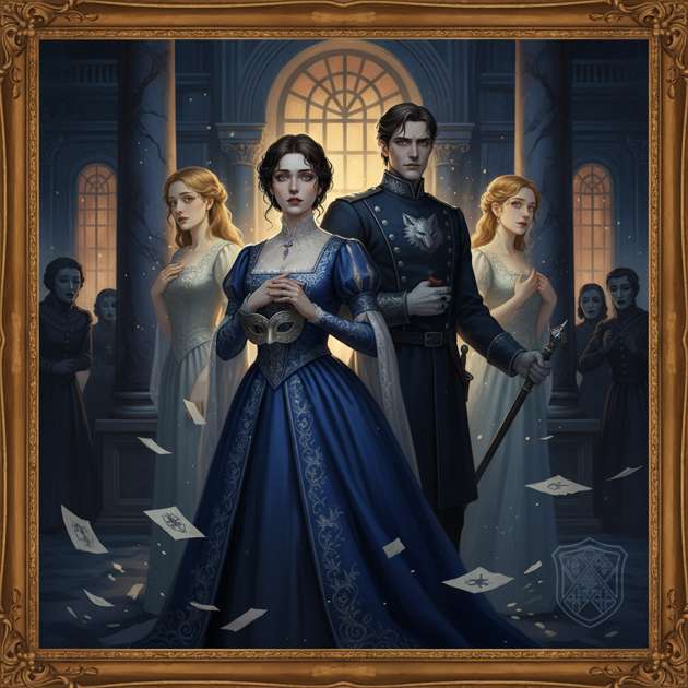 Mask of the Wolf Bride - Jabali AI Poster